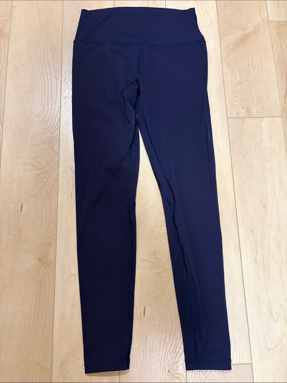 CRZ Yoga Navy High Rise Leggings, sz M, see measurements